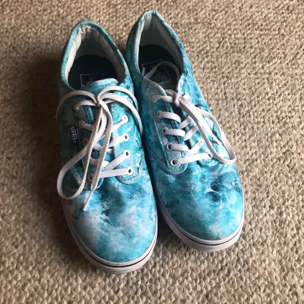 Ocean blue Vans🌊🌊🌊
